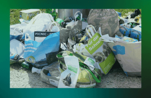 Plásticos e papelão