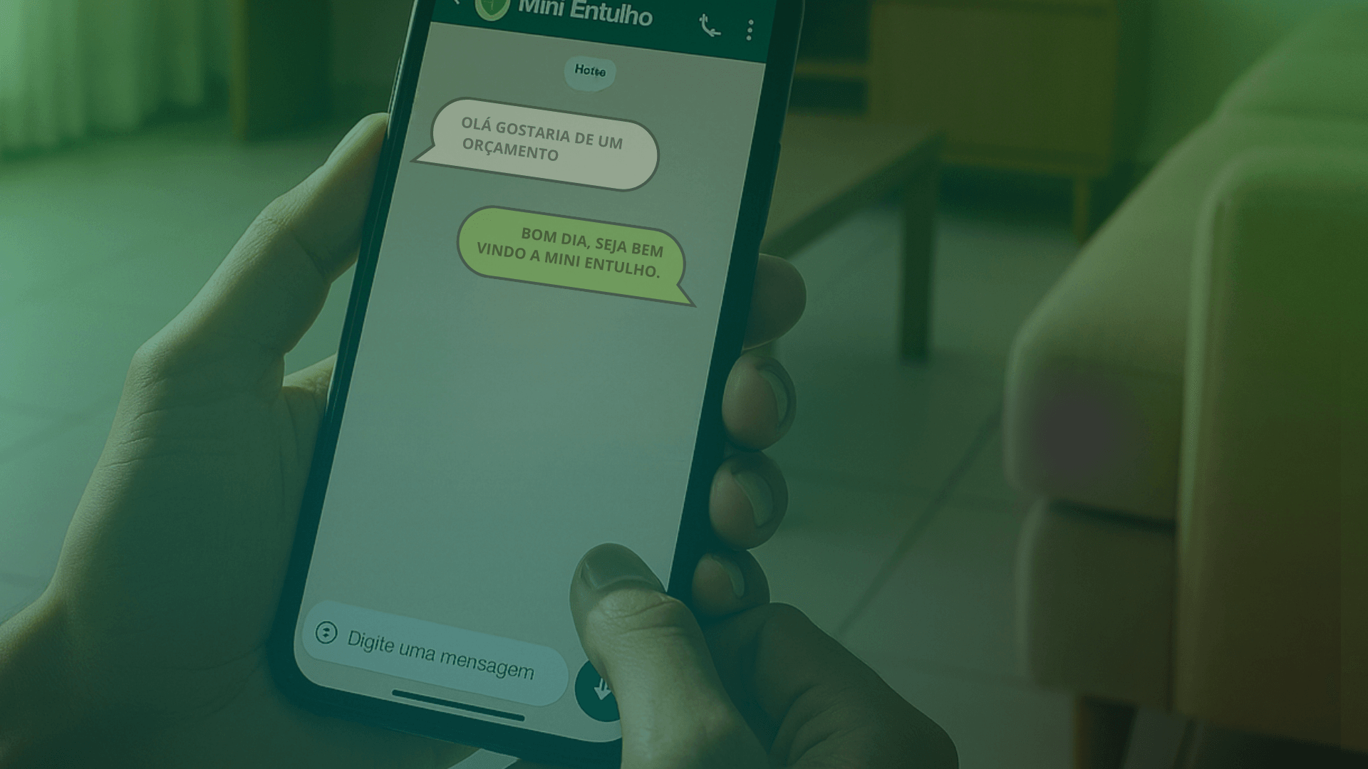 Contato via WhatsApp ou formulário